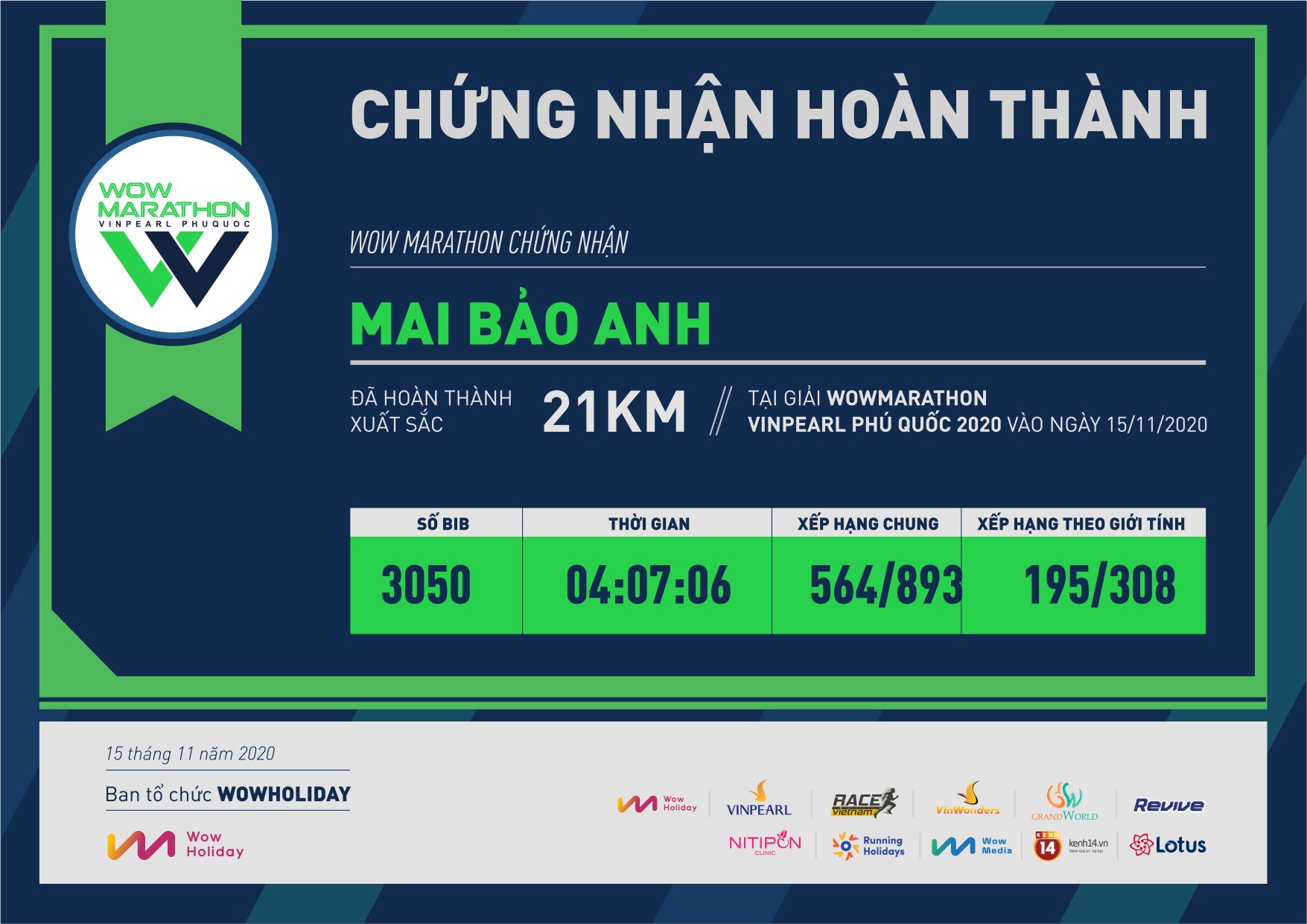 3050 - Mai Bảo Anh