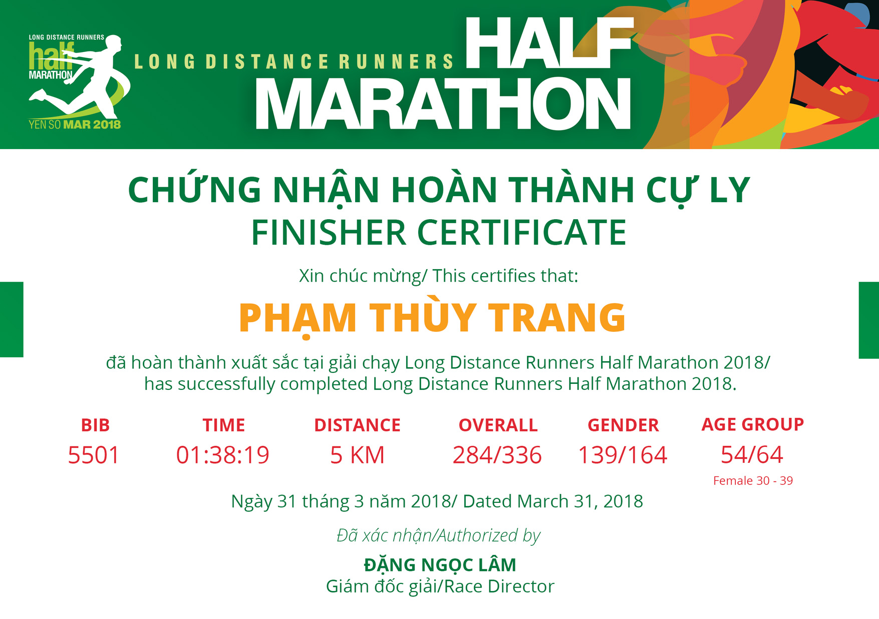 5501 - Phạm Thùy Trang