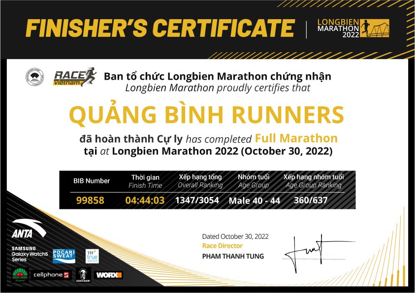 99858 - Quảng Bình Runners