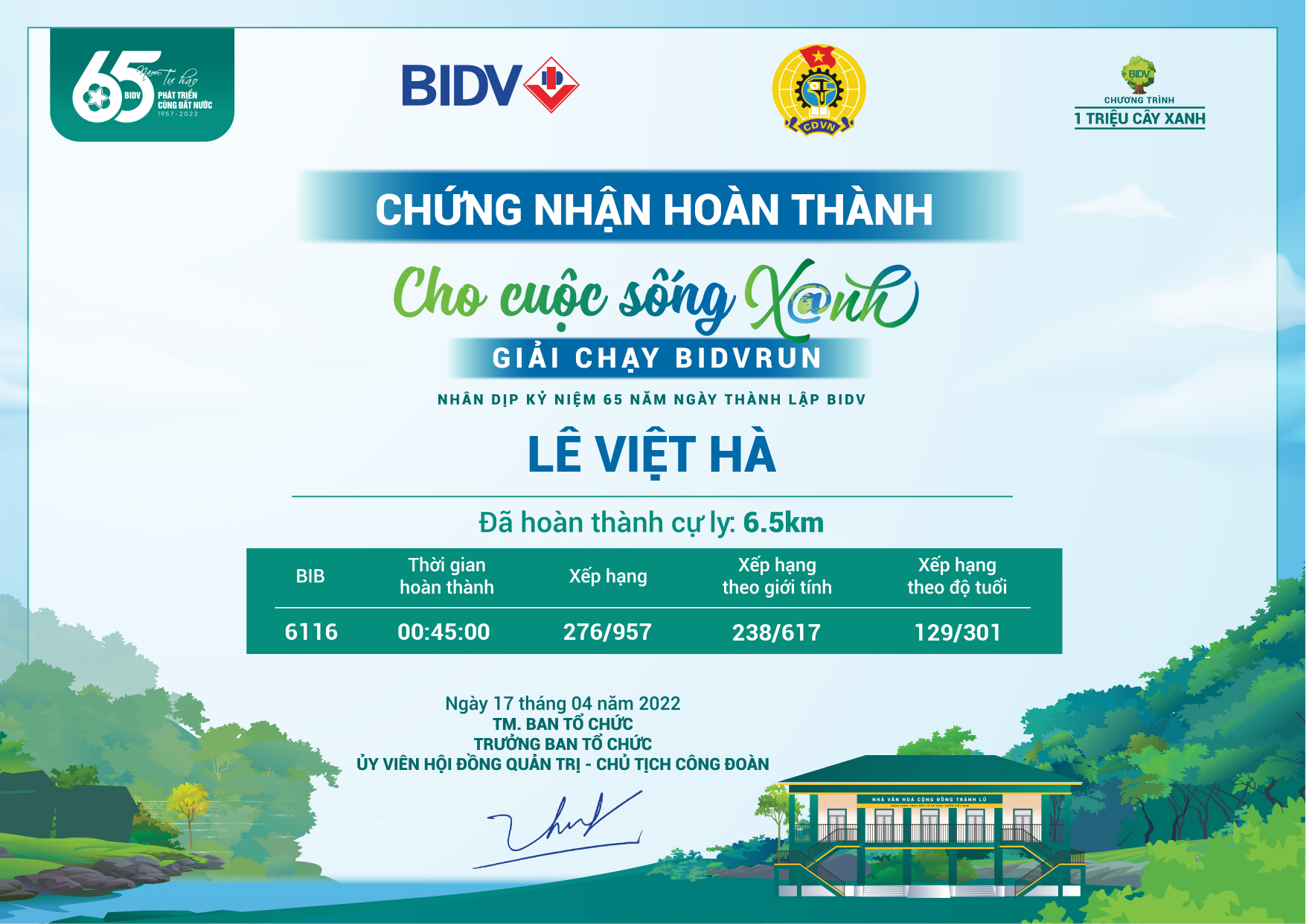 6116 - Lê Việt Hà