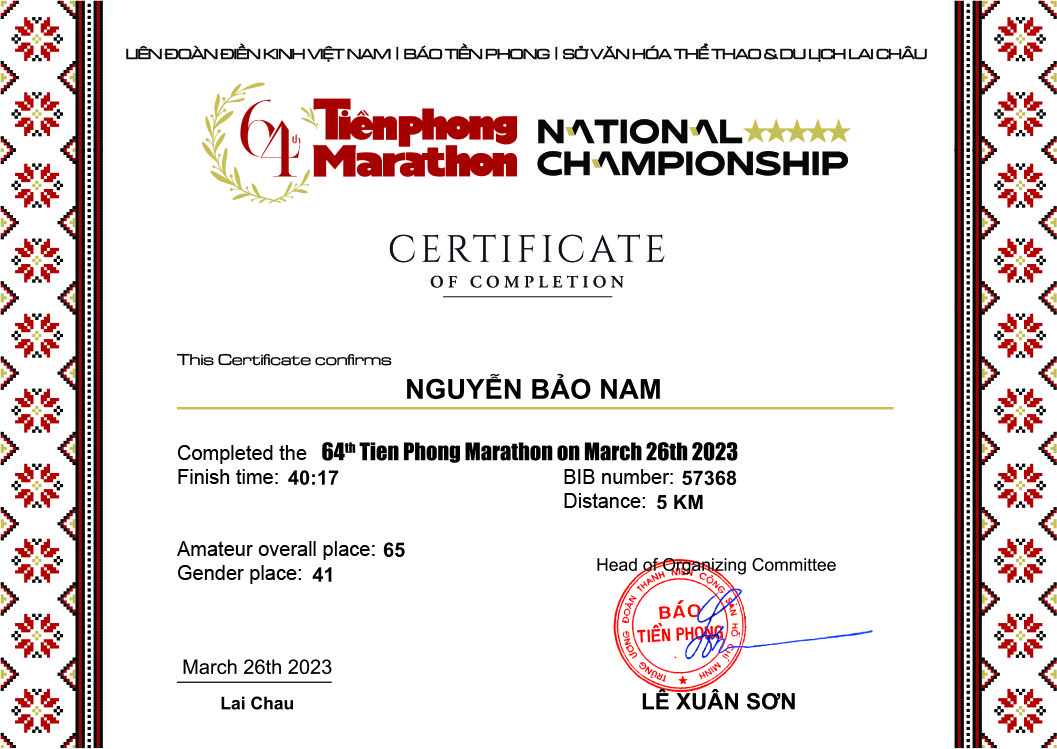 57368 - Nguyễn Bảo Nam