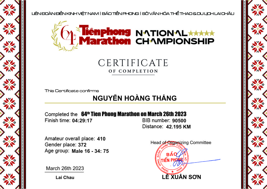 90500 - Nguyễn Hoàng Thắng