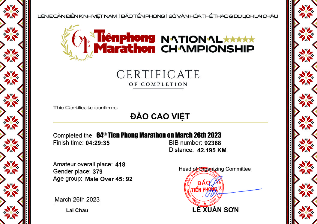 92368 - Đào Cao Việt