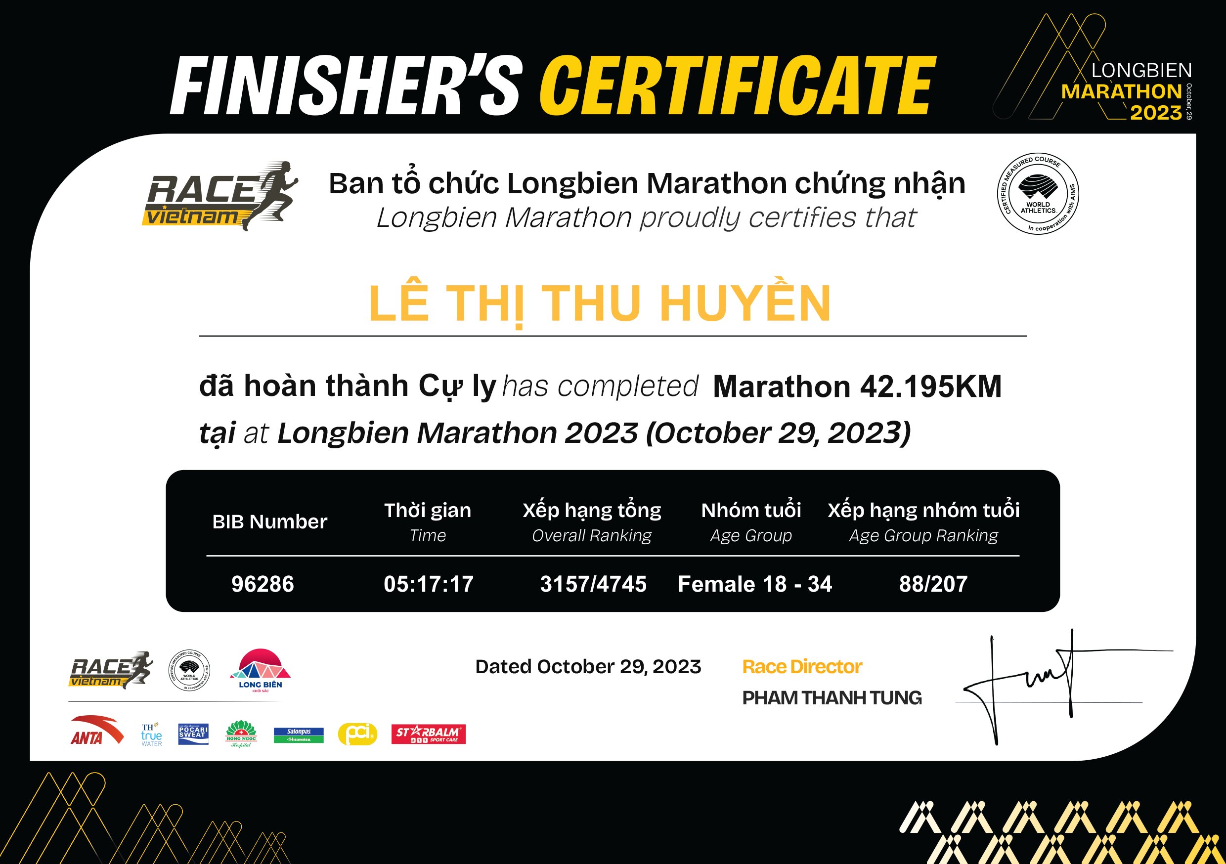 96286 - Lê thị Thu Huyền