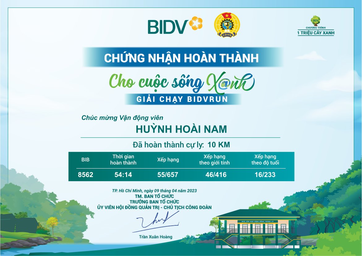 8562 - Huỳnh Hoài Nam