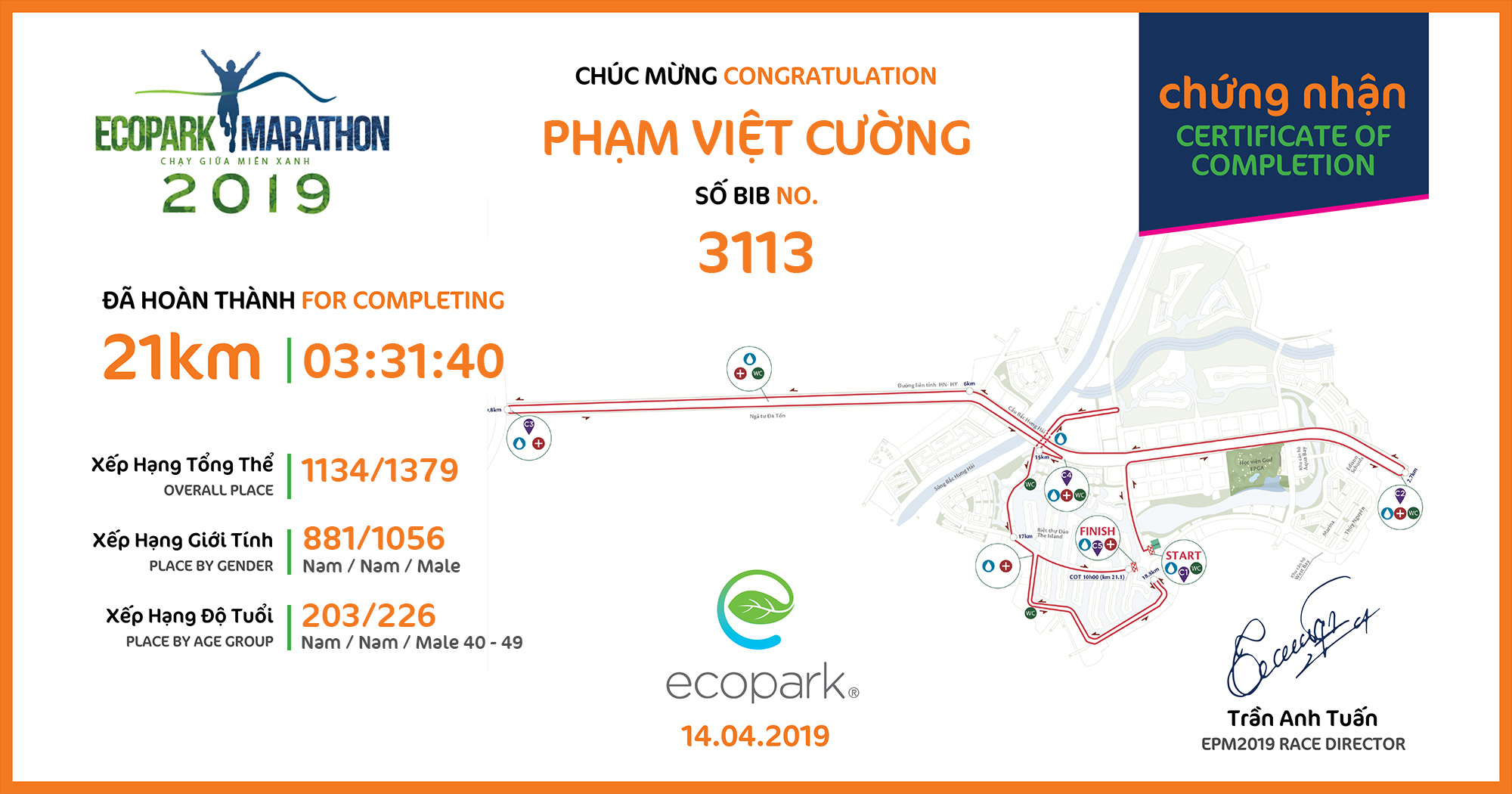 3113 - Phạm Việt Cường