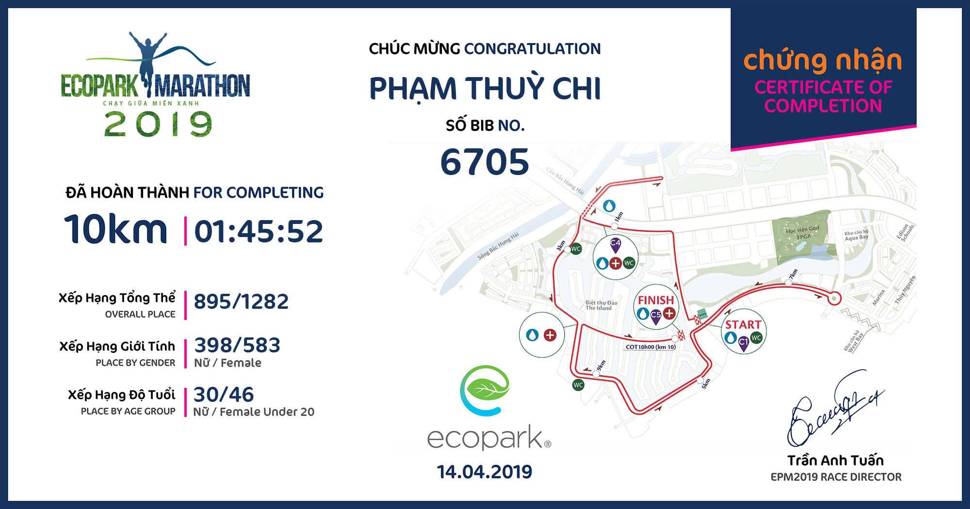 6705 - Phạm Thuỳ Chi