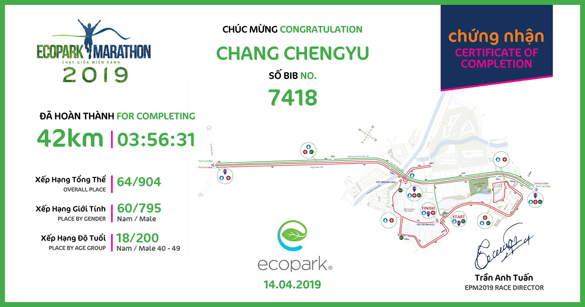 7418 - Chang ChengYu