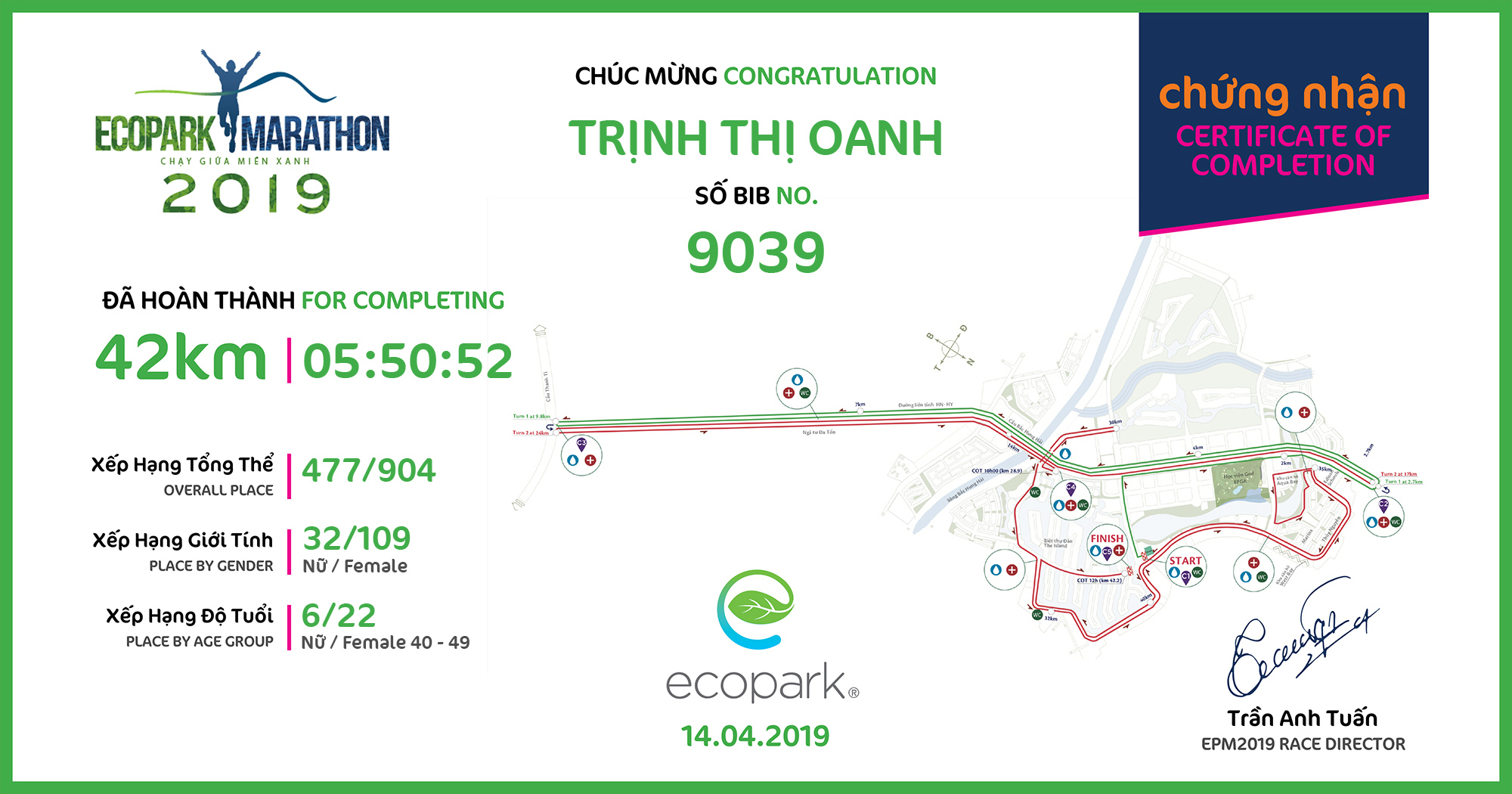 9039 - Trịnh Thị Oanh
